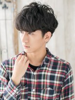 トニーアンドガイメン ホテル京阪仙台店(TONI&GUY MEN)&nbsp;ニュアンスパーマで好感度◎ツーブロックマッシュd