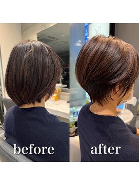 ミラバイケンジ 藤沢(Mira by KENJE) 白髪ぼかし/白髪にお悩みの方に/30代40代50代