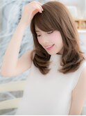 くせ毛風ウェーブ甘辛ミックス小顔くびれヘアc5越谷20代30代40代