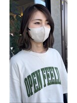 シェルハ(SHELHA)&nbsp;インナーカラー/ベージュ/ミルクティー/ボブ