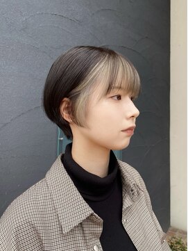 ヘアメイク シンズ レインボー(Hair Make SHIN'S RAINBOW) 似合わせ/小頭カット/ショートボブ/フェイスフレーミング/高松