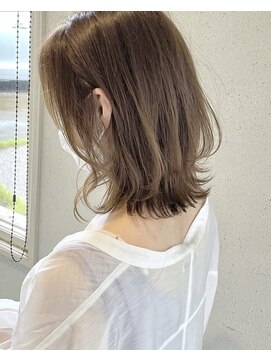 ガレリアエレガンテ 各務原店(GALLARIA Elegante) レイヤーボブ×ミルクティーベージュ