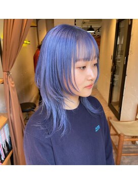 エイト 福岡天神店(EIGHT fukuoka) ペールブルー！