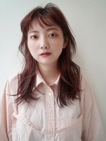 ガーランドツー(Garland 2F)&nbsp;ミディアム くびれ/ピンクベージュ/ウルフ/前髪/池袋