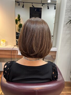 アルボーテルジェ(Art BeAute' ROUGET) 70代のお客様を白髪ぼかしカラーしました☆40代/50代/60代/70代