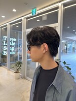 パーマでナチュラルスタイル