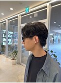 パーマでナチュラルスタイル