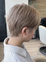 サロンドジョー(salon de joe)&nbsp;メンズカットブリーチダブルカラーハイライトハイトーンショート