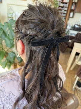 チル(Chill) ハーフアップ