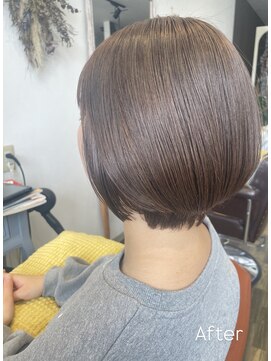 ルッカ(RUKKA hair studio) Cuteなショートボブ