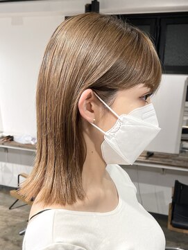 ニュート(Neut ) ブリーチ無しダブルカラーミルクティーベージュ