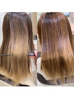 アッシュ 戸田公園店(Ash)&nbsp;忙しいママも艶髪に！時短ブリーチス縮毛矯正