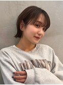 イメチェン外ハネボブ美髪×ブリーチなしレイヤー韓国[大宮］