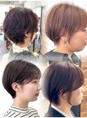 熊本/ショートパーマ／マッシュショート/丸みショート/ruen