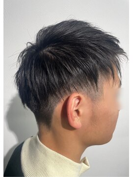 ヘアメイクアクト 都賀店 直毛すぎる方でもできるツーブロックスタイル