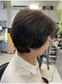 すっきりショートヘア