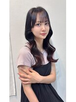 アンニュ(annuy)&nbsp;【annuy_mizuki】 顔まわりカット/透明感カラー／韓国巻き