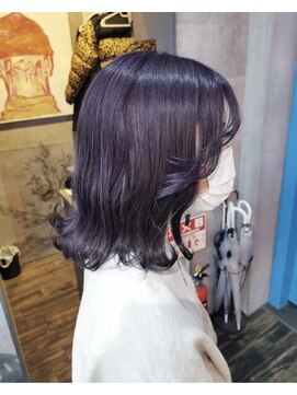 フロップニク(FLOPNIK) 外ハネパープルバイオレット