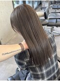 ブリーチ無しオリーブカラー　ふじゆー