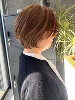 オレンジ(orange)&nbsp;【浅田】ショート×白髪ぼかし