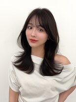 アマトウキョウスマートサロン(AMA TOKYO×Smart Salon) くびれレイヤー/顔まわりカット/レイヤーカット/小顔ヘア