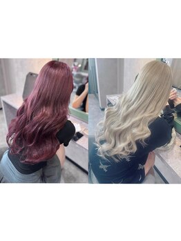 クオリティ◎暗髪/ケアブリーチオンカラー/ハイライト/ルーツカラー/デザインカラー特化の当店で是非！