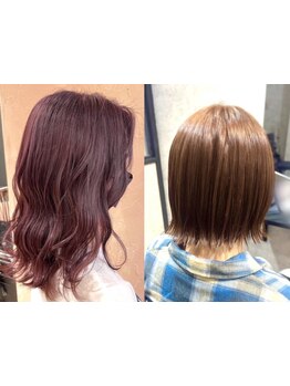【北18条徒歩1分】ひとりひとりに似合ったスタイルをご提案☆ブリーチ無しのダブルカラーなどもお任せ♪