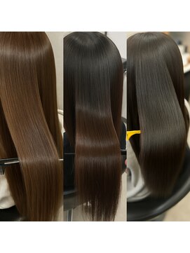 【かがみ】縮毛矯正+髪質改善トリートメント［町田駅/髪質改善］