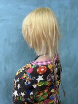 カー(KAH)&nbsp;抜きっぱなしブロンド　外はね　レイヤー　ウルフ　クラゲ