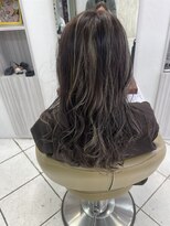 アース 西千葉店(HAIR&MAKE EARTH)&nbsp;☆筋感ハイライトグレージュ☆