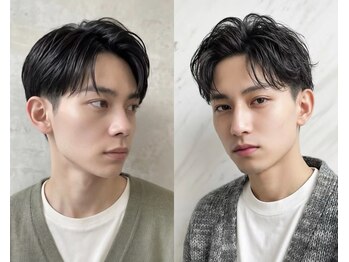 ローウェ オム 立川(LOUWE HOMME)の写真/《清潔感が、武器になる》ON/OFF対応可能な万能スタイル。好印象確実のビジネスヘアをご提案*[立川］