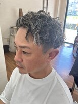 オークラブヘアースタジオ(O-CLUB hairstudio)&nbsp;白髪ぼかしツイスパ