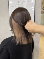 プライズ 所沢プロぺ通り店(prize)&nbsp;春カラー◎インナーカラー×ミルクティーベージュ/所沢韓国