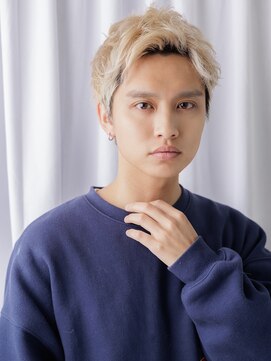 トニーアンドガイメン ホテル京阪仙台店(TONI&GUY MEN) 10代20代アップバング学生ブリーチデザインメンズカットb仙台