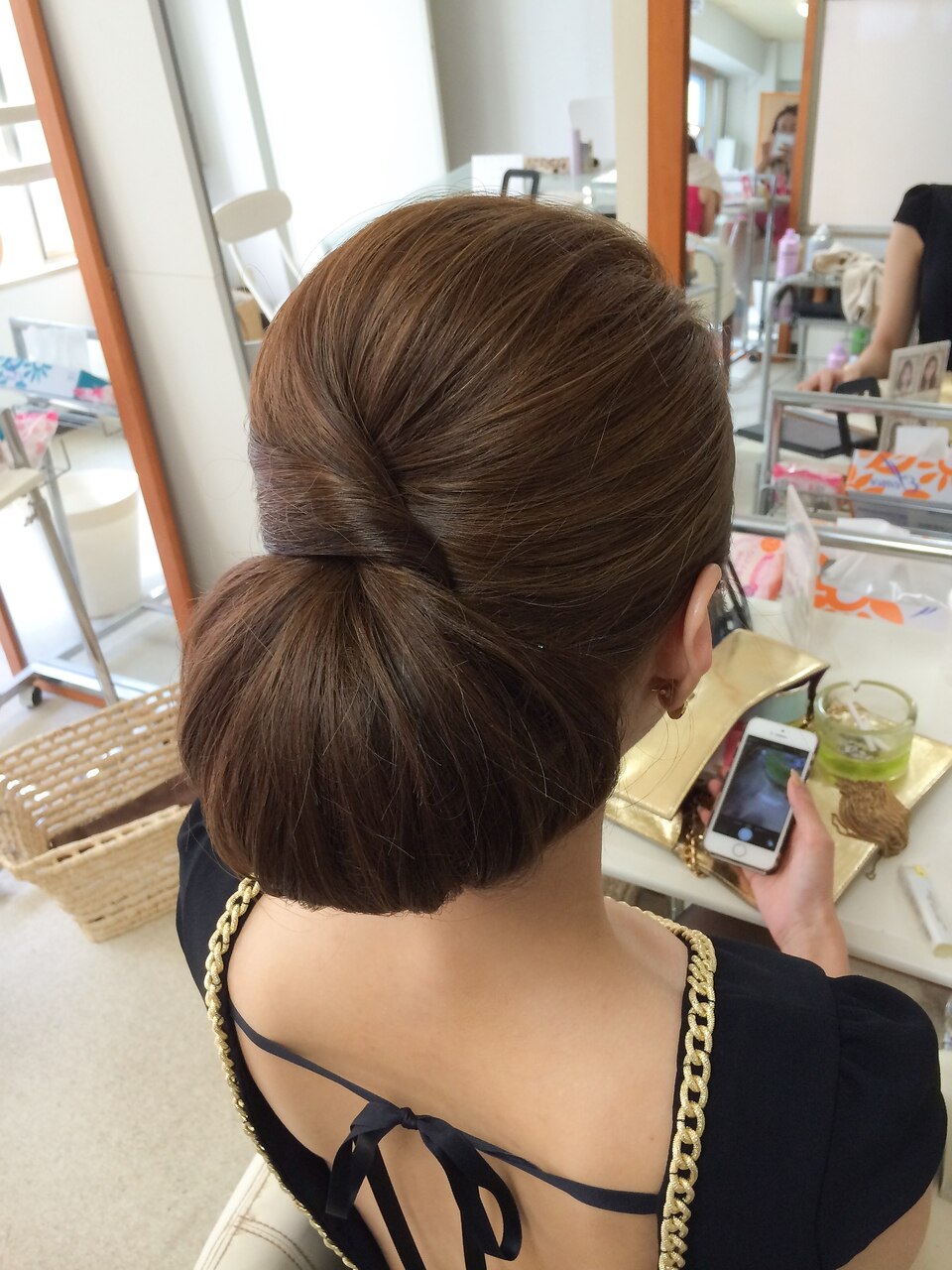 艶シニヨン：L001191970｜ヘアセットサロン キュア(CURE)のヘア