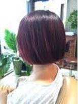 サロンドミルク 原宿(salon de MiLK)&nbsp;【サロンドミルク原宿】ショートボブ×ワインカラー