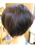 前下がりショートボブ