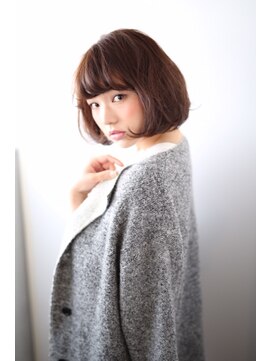 ヘアー アトリエ トゥルー(hair atelier true) true矢尾板☆小顔に見えるナチュラルボブ☆