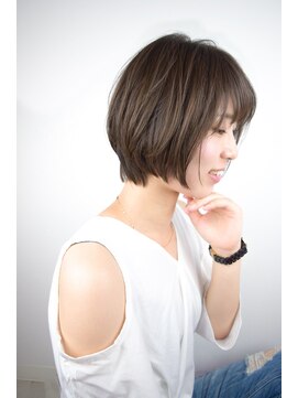 オフザリップヘアー(off the Lip hair) 大人可愛いショートボブ◎