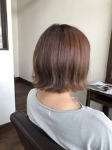 ヘアーワークス グリーン(hair works green) 外ハネショートボブ☆