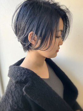 エル セルカ 高田馬場(el CERCA) 大人可愛い小顔前下がりハンサムショート【el CERCA高田馬場】