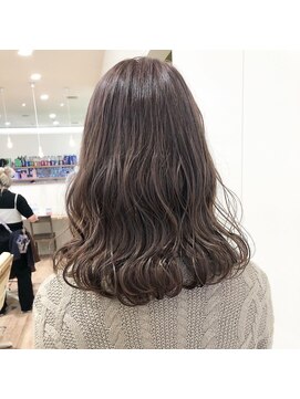 モリオフロムロンドン 大宮店(morio from London) 【morio坪井】ケアブリーチ ×ミルクティーグレージュ