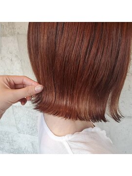 ミルヘアデザイン(mil hair design) オレンジベージュ