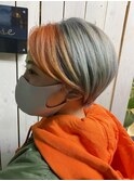 orange×silver