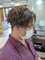 ヴァンメンズ(VAN MEN'S)&nbsp;前下がり、ソフトツイスト（VAN MEN  山口真吾）