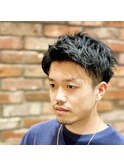 ナチュラル王道ツーブロック