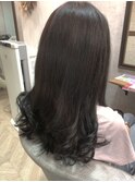 【ekolu 谷】艶髪ダークブラウン/グレージュ/暗髪ヘアー/秋冬◎