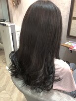 ユッカ エコル 塚口(YUCCA ekolu)&nbsp;【ekolu 谷】艶髪ダークブラウン/グレージュ/暗髪ヘアー/秋冬◎