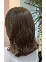 スリーバイエイム(03 eim)&nbsp;白髪ぼかしハイライト＋オリーブベージュ