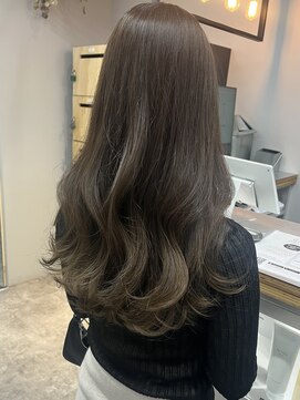 ヌープヘアーアイス(NUUP.hair ici) 20代30代アッシュカラーイルミナカラー透明感ナチュラル